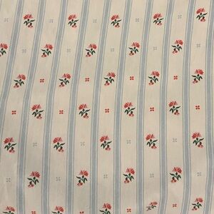 Hill House Crib Sheet in Floral Stripe